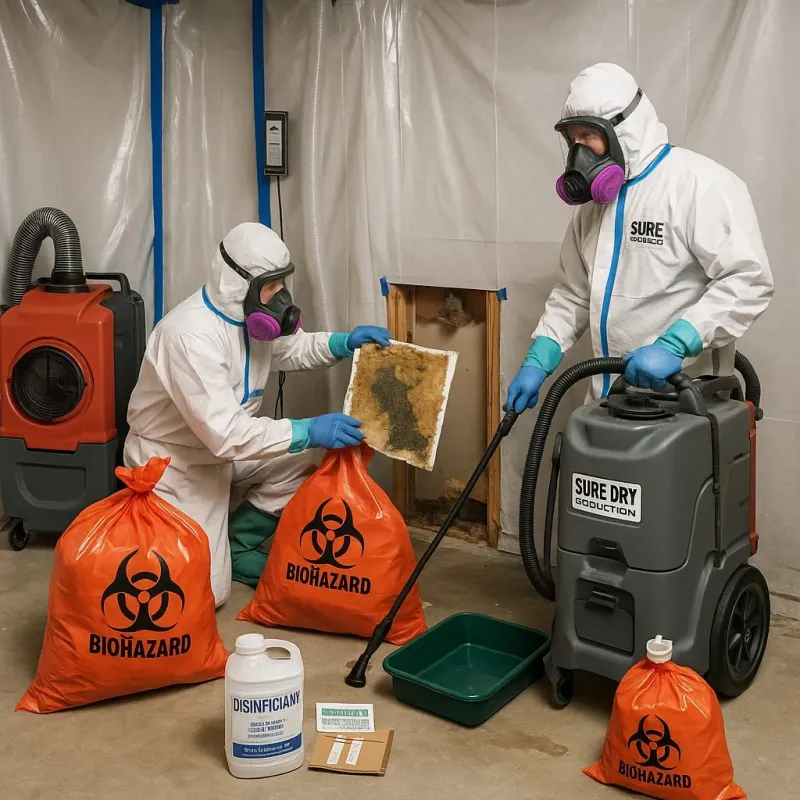 Contaminated Water Handling Protocols process in Carthage, TN